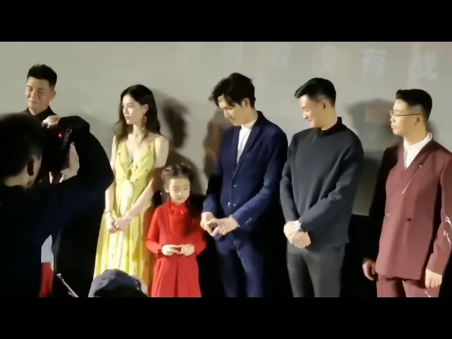 钟汉良 电影《解放终局营救》北京首映 这父女俩私下也是父女情深 by个色人一个